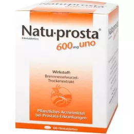 NATUPROSTA 600 mg uno filmsko obložene tablete, 100 kosov