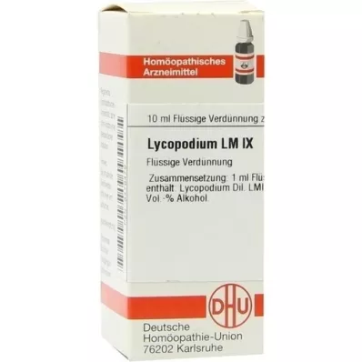 LYCOPODIUM LM IX Razredčenje, 10 ml