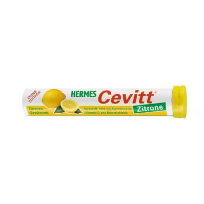 HERMES Cevitt Lemon šumeče tablete, 20 kosov