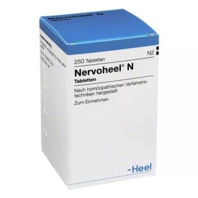 NERVOHEEL Tablete N, 250 kosov NERVOHEEL Tablete N, 250 kosov