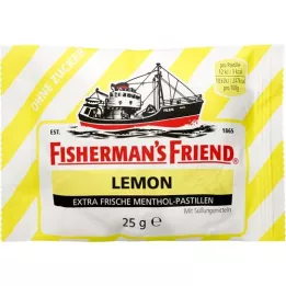 FISHERMANS FRIEND Pastile z limono brez sladkorja, 25 g