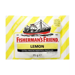 FISHERMANS FRIEND Pastile z limono brez sladkorja, 25 g