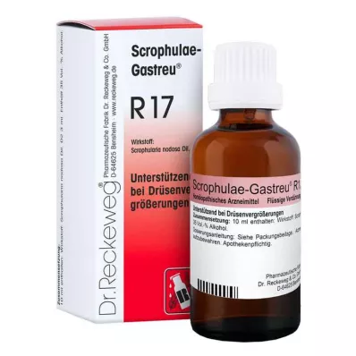 Scrophulae Gastreu R 17 kapljice za peroralno uporabo, 50 ml
