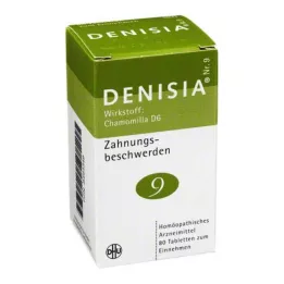 DENISIA 9 Tablete za zobotrebce, 80 kosov
