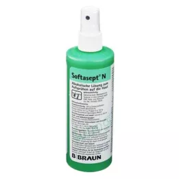 SOFTASEPT N brezbarvna steklenička z razpršilom, 250 ml