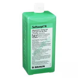 SOFTASEPT N brezbarvna steklenička za odmerjanje, 1000 ml