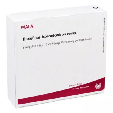 Disci / Rhus toxicodendron comp.Ampule, 5X10 ml Disci / Rhus toxicodendron comp.Ampule, 5X10 ml