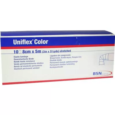 UNIFLEX Univerzalni povoji 8 cmx5 m, modri, 10 kosov