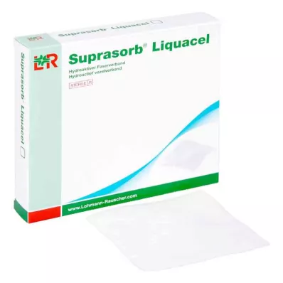 SUPRASORB Hidroaktivna vlakna Liquacel 15x15 cm, 4 kosi SUPRASORB Hidroaktivna vlakna Liquacel 15x15 cm, 4 kosi