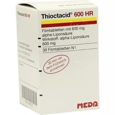 THIOCTACID 600 HR filmsko obloženih tablet, 30 kosov