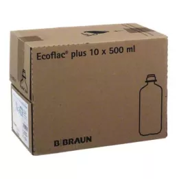 ISOTONE Fiziološka raztopina 0,9 % Braun Ecoflac Plus, 10X500 ml