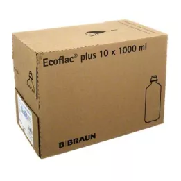 ISOTONE Fiziološka raztopina 0,9 % Braun Ecoflac Plus, 10X1000 ml