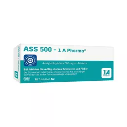 ASS 500-1A farmacevtske tablete, 30 kosov