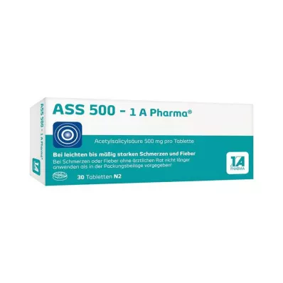 ASS 500 1A Pharma tablete, 30 kom ASS 500 1A Pharma tablete, 30 kom