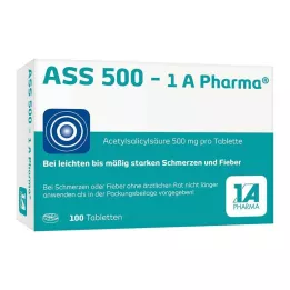 ASS 500-1A farmacevtske tablete, 100 kosov