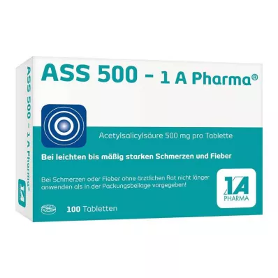 ASS 500 1A Pharma tablete, 100 kom ASS 500 1A Pharma tablete, 100 kom