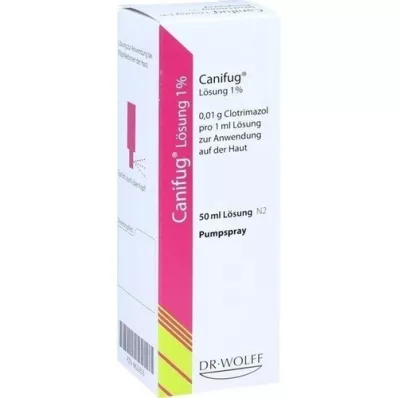 CANIFUG 1 % raztopina, 50 ml