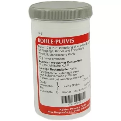 KOHLE pulvis v prahu, 10 g