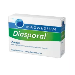 MAGNESIUM DIASPORAL Ampule po 2 mmol, 5X5 ml