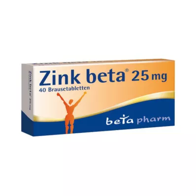 Cink Beta 25 šumeče tablete, 40 kom Cink Beta 25 šumeče tablete, 40 kom