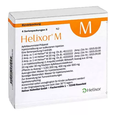 Helixor M serija pakiranje Ii ampul (4x7 kosov) Helixor M serija pakiranje Ii ampul (4x7 kosov)