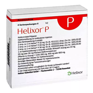 Helixor P serija pakiranje Ii ampul (4x7 kosov)