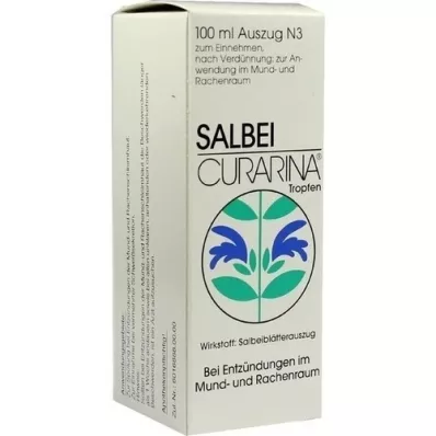 SALBEI CURARINA Kapljice, 100 ml