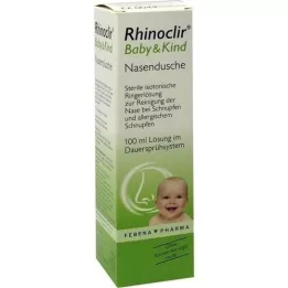 RHINOCLIR Raztopina za izpiranje nosu za dojenčke &amp; za otroke, 100 ml