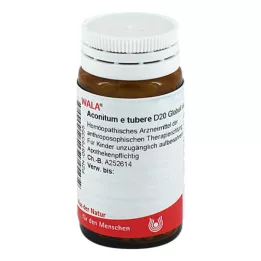 ACONITUM E tubere D 20 kroglic, 20 g