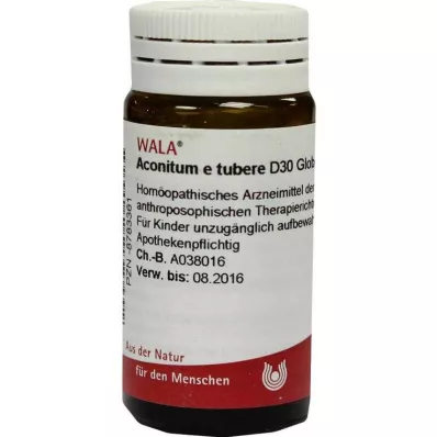 Aconitum tubere D 30 globul, 20 g Aconitum tubere D 30 globul, 20 g