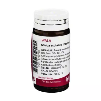 Arnica E Planta tota D 4 globule, 20 g