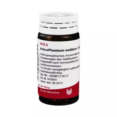 Arnika / Plumbum / Mellitum Globuli, 20 g Arnika / Plumbum / Mellitum Globuli, 20 g