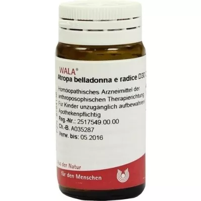 ATROPA belladonna e Radix D 30 globul, 20 g