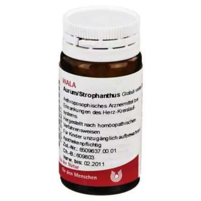 Aurum / Strophanthus Globuli, 20 g Aurum / Strophanthus Globuli, 20 g