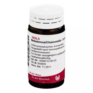 Belladonna Chamomilla Globule, 20 g Belladonna Chamomilla Globule, 20 g