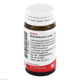 BETULA/ARNICA sestavljene globule, 20 g