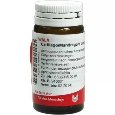 CARTILAGO/Mandragora comp. globule, 20 g