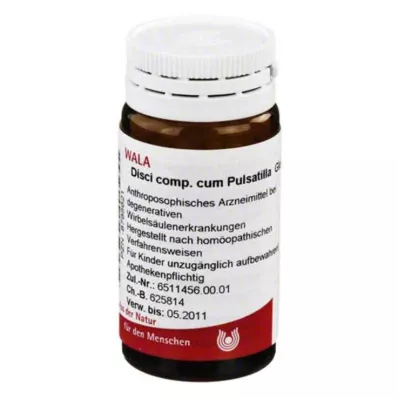 Disk komp.cum Pulsatilla Gl, 20 g Disk komp.cum Pulsatilla Gl, 20 g
