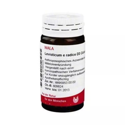Levisticum E Radice D 3 globule, 20 g Levisticum E Radice D 3 globule, 20 g