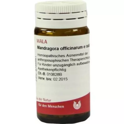 Mandragora Off.E kolo. D6 globule (20 g)
