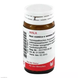 NUX VOMICA E seme D 12 kroglic, 20 g