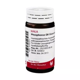 PHOSPHORUS D 8 kroglic, 20 g
