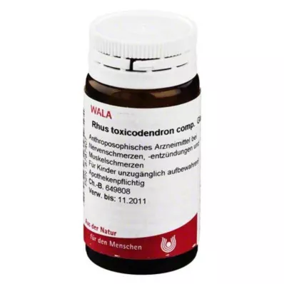 RHUS TOXICODENDRON COMP Globule, 20 g