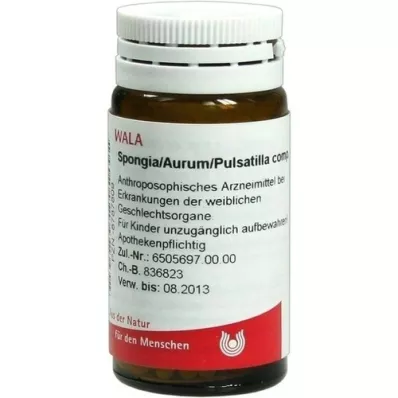 SPONGIA/AURUM/Pulsatilla comp. globule, 20 g