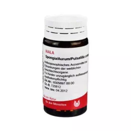 SPONGIA/AURUM/Pulsatilla comp. globule, 20 g