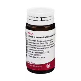 THUJA E SUMMITATIBUS D 6 kroglic, 20 g