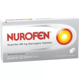 NUROFEN Ibuprofen 400 mg obložene tablete, 24 kosov