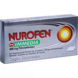 NUROFEN Immedia 400 mg filmsko obložene tablete, 24 kosov
