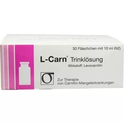 L-CARN Raztopina za pitje, 30X10 ml