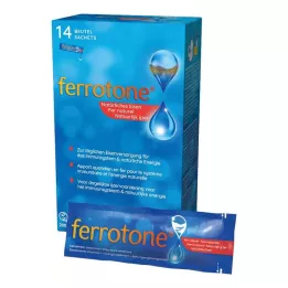 FERROTONE Železna vrečka, 14X20 ml